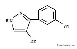 4- 브로 모 -3- (3- 클로로 페닐) -1H- 피라 졸