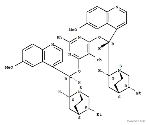 2,5-ジフェニル-4,6-ビス[[(8α,9R)-6′-メトキシ-10,11-ジヒドロシンコナン-9-イル]オキシ]ピリミジン