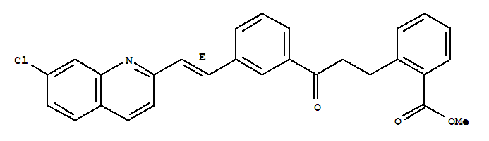 Methyl(E)-2-[3-[3-[2-(7-chloro-2-quinolinyl)ethenyl]phenyl]-3-oxopropyl]benzoate