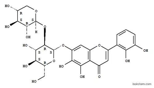 6-HYDROXYLUTEOLIN-7-O-beta-D-글루코실-[1->2]-자일로시드