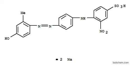벤젠술폰산, 4-[[4-[(4-히드록시-2-메틸페닐)아조]페닐]아미노]-3-니트로, 이나트륨염