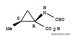 시클로프로판카르복실산, 1-(포르밀아미노)-2-메틸-, 시스-(9CI)