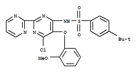 4-tert-Butyl-N-(6-chloro-5-(2-methoxyphenoxy)-2,2'-bipyrimidin-4-yl)benzenesulfonamide