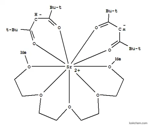 BIS(2,2,6,6-테트라메틸-3,5-헵탄디오나토)스트론튬 테트라글라임 부가물