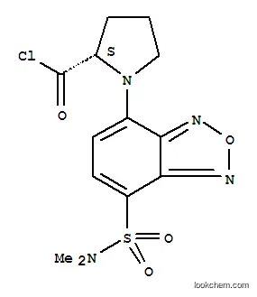 (S)-(-)-4-(N,N-디메틸아미노술포닐)-7-(2-클로로포밀피롤리딘-1-일)벤조푸라잔