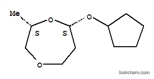 1,4-디옥세판,7-(시클로펜틸옥시)-2-메틸-,시스-(9Cl)