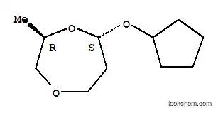 1,4- 다이옥 세판, 7- (사이클로 펜틸 옥시) -2- 메틸-, 트랜스-(9CI)