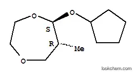 1,4- 다이옥 세판, 5- (사이클로 펜틸 옥시) -6- 메틸-, 트랜스-(9CI)