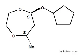 1,4- 다이옥 세판, 5- (사이클로 펜틸 옥시) -7- 메틸-, 트랜스-(9CI)