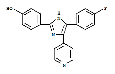 SB202190(FHPI);4-(4-(4-fluorophenyl)-5-(pyridin-4-yl)-1H-imidazol-2-yl)phenol