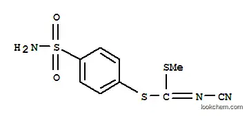 (4-아미노술포닐페닐) 메틸시아노카르본이미도디티오에이트