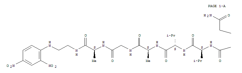 Abz-Gln-Val-Val-Ala-Gly-Ala-EDDnp