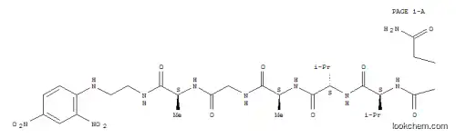 ABZ-GLN-VAL-VAL-ALA-GLY-ALA-에틸렌디아민-DNP
