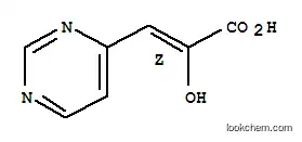 2-프로펜산, 2-하이드록시-3-(4-피리미디닐)-, (Z)-(9CI)