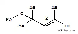 2-펜텐-2-올, 4-하이드로퍼옥시-4-메틸-, (2E)-(9CI)