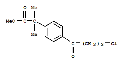 Methyl2-(4-(4-chlorobutanoyl)phenyl)-2-methylpropanoate