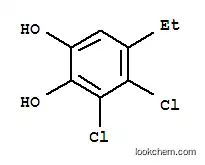 1,2-벤젠디올, 3,4-디클로로-5-에틸-(9CI)