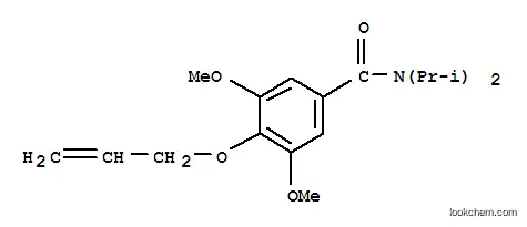 3,5-ジメトキシ-N,N-ジイソプロピル-4-(2-プロペニルオキシ)ベンズアミド