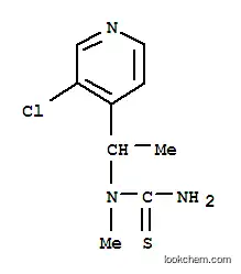 티오우레아, N-[1-(3-클로로-4-피리디닐)에틸]-N-메틸-