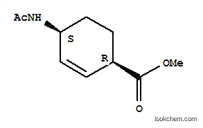 2-사이클로헥센-1-카복실산,4-(아세틸아미노)-,메틸에스테르,시스-(9CI)