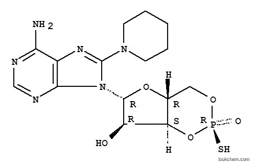 8-PIPERIDINOADENOSINE-3',5'-환형 모노포스포로티오에이트, RP-이성질체 나트륨염