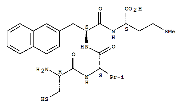 L-Cysteinyl-L-valyl-3-(2-naphthalenyl)-L-alanyl-L-methionine
