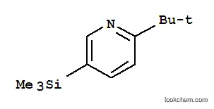 피리딘, 2-(1,1-디메틸에틸)-5-(트리메틸실릴)-(9CI)