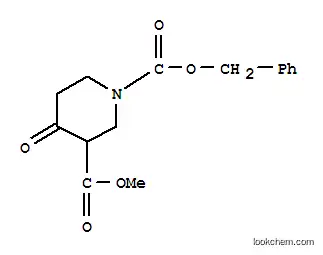 4-옥소-1,3-피페리딘디카르복실산 1-벤질 에스테르 3-메틸 에스테르