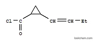 사이클로프로판카르보닐 클로라이드, 2-(1-부테닐)-(9CI)
