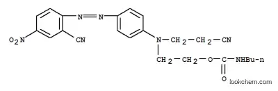 ブチルカルバミド酸2-[(2-シアノエチル)[4-[(2-シアノ-4-ニトロフェニル)アゾ]フェニル]アミノ]エチル