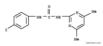 1-(4,6-ジメチル-2-ピリミジニル)-3-(p-ヨードフェニル)尿素