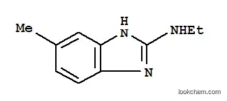 1H-벤즈이미다졸-2-아민,N-에틸-5-메틸-(9CI)