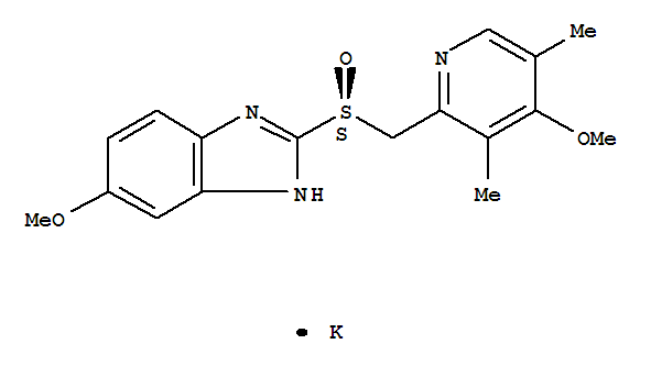 (S)-5-methoxy-2-((4-methoxy-3,5-dimethylpyridin-2-yl)methylsulfinyl)-1H-benzo[d]