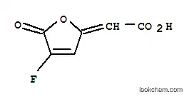 아세트산, (4-플루오로-5-옥소-2(5H)-푸라닐리덴)-(9CI)