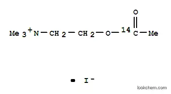 아세틸콜린 요오드화물, [아세틸-1-14C]