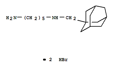 IEM17542HBr;1,5-Pentanediamine,N1-(tricyclo[3.3.1.13,7]dec-1-ylmethyl)-,hydrobromide(1:2)