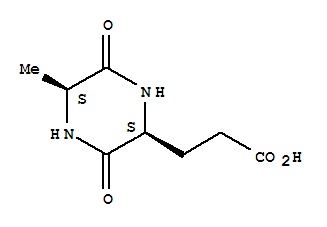 (2S,5S)-5-Methyl-3,6-dioxo-2-piperazinepropanoicacid