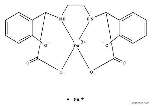 2,2′-ビス(2-オキシド-κO-フェニル)-2,2′-(エチレンジイミノ-κ<sup>2</sup>N,N′)ビス(アセタト-κO)鉄酸(1-)ナトリウム
