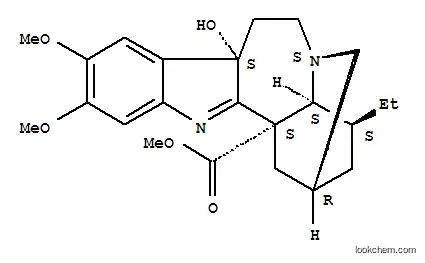 16,17-디데히드로-9,17-디히드로-9α-히드록시-12,13-디메톡시이보가민-18-카르복실산 메틸 에스테르