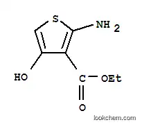 2-아미노-4-히드록시-3-티오펜카르복실산 에틸 에스테르