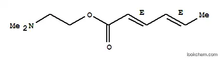 (2E,4E)-2,4-헥사디엔산 2-(디메틸아미노)에틸 에스테르