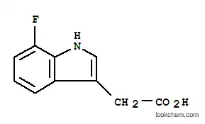 1H-인돌-3-아세트산,7-플루오로-(9CI)