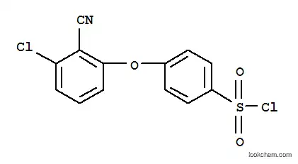 4-(3-클로로-2-시아노페녹시)벤젠-1-설포닐 클로라이드