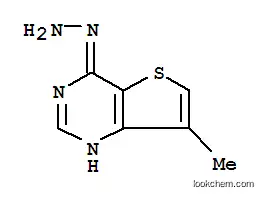 7- 메틸 티에 노 [3,2-D] 피리 미딘 -4- 히드라진
