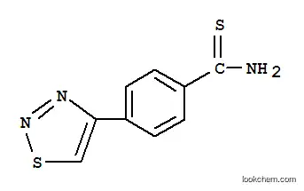 4-(1,2,3-THIADIAZOL-4-YL)벤젠-1-카르보티오아미드