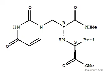 L-발린, N-[1-[(3,4-디히드로-2,4-디옥소-1(2H)-피리미디닐)메틸]-2-(메틸아미노)-2-옥소에틸]-, 메틸 에스테르, (R )-(9CI)