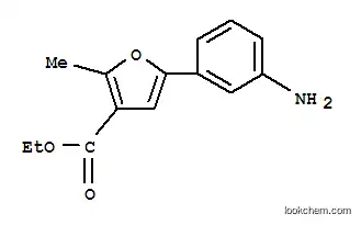 에틸 5-(3-아미노페닐)-2-메틸-3-푸로에이트