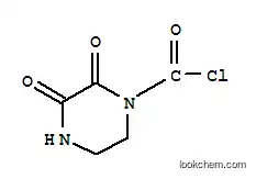 1- 피페 라진 카르 보닐 클로라이드, 2,3- 디 옥소-(9CI)