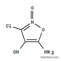 이속사졸, 5-아미노-3-클로로-4-니트로소-, 2-옥사이드(7CI,8CI)