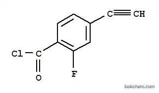 벤조일 클로라이드, 4-에티닐-2-플루오로-(9CI)